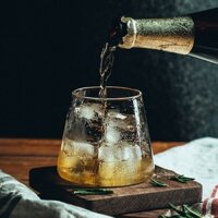 Ly Thủy Tinh Uống Rượu Whiskey Trong Suốt Chịu Nhiệt Tốt Phong Cách Nhật Bản