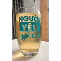 Ly Uống Bia Người Yêu Cũ Tên Nghĩa  330ml