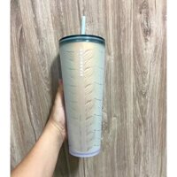 Ly uống nước nhựa có ống hút Starbucks 747ml chính hãng