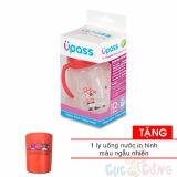 Ly uống nước UPASS bằng ống hút 2 tay cầm - UP0080N - Thái Lan Tặng 1 ly uống nước in hình bằng nhựa cao cấp