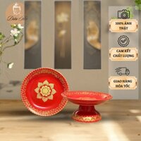 Ly và Đĩa Sứ Thờ Cúng Mẫu Mới 2025