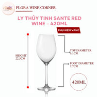 Ly vang đỏ Sante Red Wine Ocean- 420ml- Nhập khẩu Chính Hãng