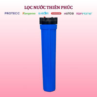 Ly Xanh 20 Inch Lọc Nước Chính Hãng PROTECC Không Kèm Lõi Bên Trong - Ly Lọc Nước 20 Inch 1 Gioăng - Ly Lọc Thô