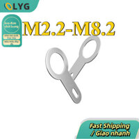 [Lyg-4] Tấm hàn một đầu Dây đồng Máy rửa tai Vòng tròn Thiết bị đầu cuối hàn Đầu nối đồng Máy giặt đồng M2.2-M8.2