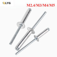 [Lyg] Đinh tán lõi nhôm / thép không gỉ 304 M2.4 / M3 / M4 / M5 Đinh tán nhôm lõi phẳng