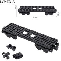 Lymedia 1 Cái Đế Tàu, Lắp Ráp Quà Tặng Giáng Sinh Khối Xây Dựng Xe Tải, Bền MOC City DIY Đồ Chơi Gạch Bánh Xe Sáng Tạo Cho Trẻ Em