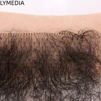 LYMEDIA Giả Puppy Tóc Búp Bê Silicon Tự Nhiên Mô Phỏng Thực Miếng Dán Thêm Khối Lượng Tóc Handmade Vô Hình Dán