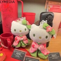 Lymedia Sang Trọng Hello Kitty Pendent, Móc Khóa Mèo Con Nhồi Bông Matcha, Phụ Kiện Túi Mềm Dễ Thương Túi Sanrio Mặt Dây Chuyền Quà Tặng