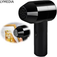 LYMEDIA sấy tóc không dây, di động để sấy tranh Máy thổi khí, để sấy tóc Quạt thổi khí Mini đa chức năng