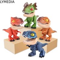 LYMEDIA Văn Phòng Phẩm Bộ Dụng Cụ Học Tập Quà Tặng Bút Chì Mài Tẩy Bấm Kim Hình Khủng Long