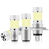 Lymoyo h6 led đèn pha xe máy t19 bóng đèn p15d ba20d h4 xe tay ga bóng đèn pha led xe máy 15w 12v moto đèn chùm tia thấp cao màu trắng với quạt làm mát