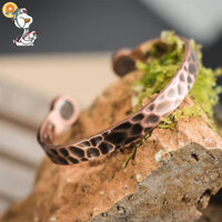 Lymphatic Drain Magnetic Copper Bracelet for Women Men Arthritis Therapy Pain Relief Carpal Tunnel Magnet Pure Copper Jewelry Gift HYJP2