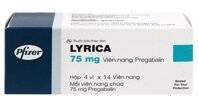 Lyrica 75mg (Pregabalin) Pfizer điều trị rối loạn lo âu lan tỏa, bệnh động kinh cục bộ