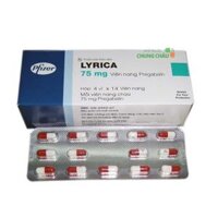 Lyrica 75mg: Thuốc giảm đau thần kinh, động kinh, lo âu lan tỏa hiệu quả