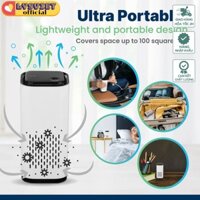 [Lysviet HCM] Máy lọc không khí mini Home Car Mini Air Purifier Cleaner Mute Negative Ion Filter