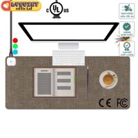 [Lysviet HCM] Thảm lót bàn phím sưởi ấm Warm Desk Pad Touch Control 3 Temperature Adjustable (80x33cm)