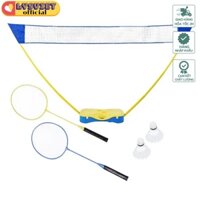 ✨[LysVN] Bộ vợt cầu lông kèm lưới đánh cầu xếp gọn dài 3m Portable Badminton Net Outdoor