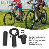 LYTFitness Tay ga cầm bằng cao su chống trượt Tay cầm xe đạp điện Tay cầm điều khiển tốc độ Thanh tay cầm cho tay lái 22,5mm