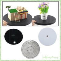 [Lzdjfmydcmy] Đế trưng bày xoay 360 Chân đế bàn xoay tròn Đế trưng bày Acrylic đa năng tiện lợi cho bàn làm việc nhà bếp văn phòng