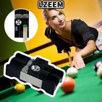 Lzeem Bida Cue Tip Repairer, Công cụ sửa chữa 9 trong 1 Pool Cue Tip Repairer, Sửa chữa hiệu quả đa chức năng Phụ kiện làm sạch đánh bóng Bể bơi Cue Shaper