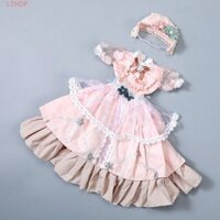 Lzhdp 1 / 3 BJD Búp Bê Quần Áo Cô Gái Thanh Lịch Trang Phục Đồ Chơi DIY Tiệc Trẻ Em