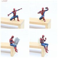 Lzhdp 4 Cái / bộ Người Nhện Đồ Chơi Sưu Tập Tượng Selfie Quà Tặng Trẻ Em