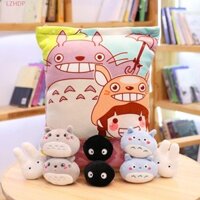 Lzhdp A Plushie Túi Pudding Đồ Chơi Hayao Miyazaki Anime Đồ Trang Trí Ngày Lễ Dễ Thương