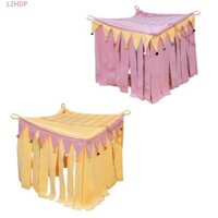 Lzhdp Chuột Lang Thú Cưng Lều Rèm Peekaboo Đồ Chơi Thỏ