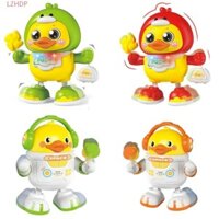 LZHDP Lzhdp Vịt Đi Bộ Khiêu Vũ Di Chuyển Búp Bê Hoạt Hình Động Vật Nhảy Múa Robot Trẻ Em