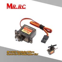 M-1502 MR.RC Bánh Răng Kim Loại Toàn Bộ 9G Micro Servo Kỹ Thuật Số Dành Cho Xe Ô Tô Trực Thăng RC 250 450