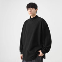 M-2xl2024 Mùa Thu Mới Phong Cách Hàn Quốc Ấm Áp Rời Thường Ngày Phù Hợp Với Áo Thun Dài Tay Nam Đơn Giản Hàng Ngày Thoải Mái Thời Trang Phổ Biến Màu Trơn Dài Tay Nam
