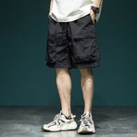 [M-3xl 2 màu] Quần short thể thao nam mùa hè thời trang bóng rổ lụa băng khô nhanh siêu mát quần short thể thao thông thường