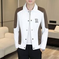 M-4xl Kích Thước Lớn Quần Áo Nam Hàng Nguồn Hàng Bán Buôn Giá Có Hạn Miễn Phí Vận Chuyển Xuân Thu Đông Áo Khoác Nam Hợp Thời Trang Thiết Kế Niche Màu Sắc Phù Hợp Với Chữ Ngắn Ve Áo Quần Áo Trẻ Trung Đẹp Trai Thường Ngày Hợp Thời Trang Áo Khoác Nam Phù Hợp