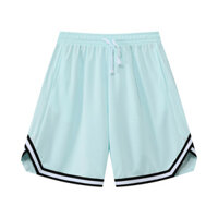 [M-4xl] Mùa Hè 2025 Quần Short Mới Nam Rời Màu Trơn Năm Quần Ice Silk Quần Đi Biển Bóng Rổ