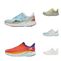 M / 80Hoka ONE cittley kle8 Blue Gold Display Giày chạy bộ chống sốc chuyên nghiệp màu đỏ