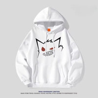 [M-8xl] Áo Hoodie in hình quái vật hoạt hình sáng tạo mới dành cho nam Áo khoác cỡ lớn và đa năng thời trang và vui nhộn dành cho nam và nữ