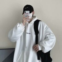 [M-8xl] Áo Hoodie thời trang tối giản dành cho nam Áo khoác mùa thu đông đa năng dành cho nam Áo khoác Oversize dáng rộng Hàn Quốc dành cho nam