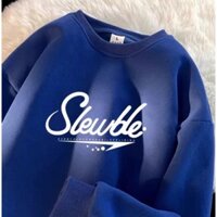 M-8XL áo sweater nam bigsize unisex nam nữ form rộng tay lỡ in chữ phông cách Hàn Quốc dành cho giới trẻ
