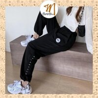 M Booth -  Quần Thun Jogger , Quần Jogger Chữ Thêu Bus 3 Màu C001