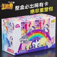 M Hàng Hóa Thẻ Tour My Little Pony Rainbow Túi Thứ Hai Cầu Vồng 2 Thẻ Hiếm Cầu Vồng Bộ Sưu Tập Đồ Chơi Cô Gái Limited