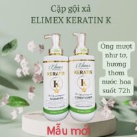 (M O C) Dầu gội xả collagen keratin hương thơm nước hoa mềm mượt 750ml