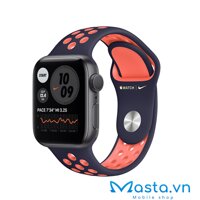 M02K3 – Apple Watch Series 6 40mm GPS – Viền nhôm xám, dây Nike Sport Band (Mango)