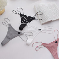 M037 nữ gợi cảm với nĩa cao và quần lót lưng chữ T eo thấp Chữ G