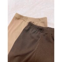 M040-Quần legging cho bé chất liệu len tăm phong cách Hàn Quốc
