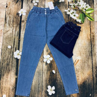 M044📍FREESHIP📌Quần Jean Lưng Thun,Quần Bò Giấy Mềm Mát Có Tua Lai