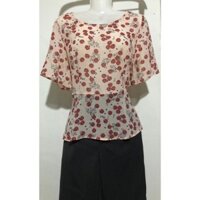 M064 - (Dưới 60kg) Áo sơ mi (Áo kiểu) tay lỡ size XL