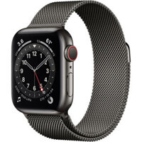 M06Y3 - Apple Watch Series 6 Graphite Stainless Steel Case with Milanese Loop Band (GPS + Cellular - 40mm) (Chính hãng VN/A)