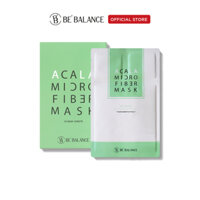 (M08) Mặt Nạ Vải Vi Sợi Be'Balance ACALA MICRO FIBER MASK 3in1 Làm Đẹp Da (1 hộp/10 miếng)