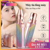 M1 Bút Tỉa Lông Mày 2 trong 1 - Máy cạo lông mặt tỉa chân mày 2in1 loại sạc điện. ----