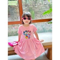 M1 Váy đầm cotton bé gái 12m-10y M2